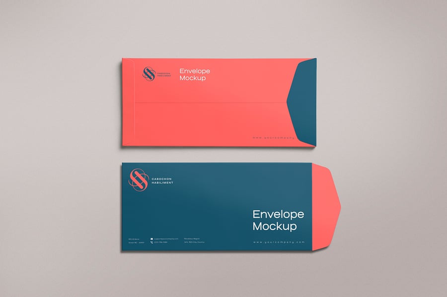 Mockups样机-信封模型 Mockups样机 第6张-CGtimo