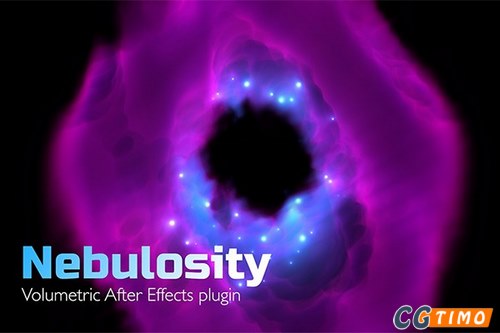 AE插件-三维体积星云烟雾特效动画生成插件 汉化版 Nebulosity v1.2.4 Win 附教程