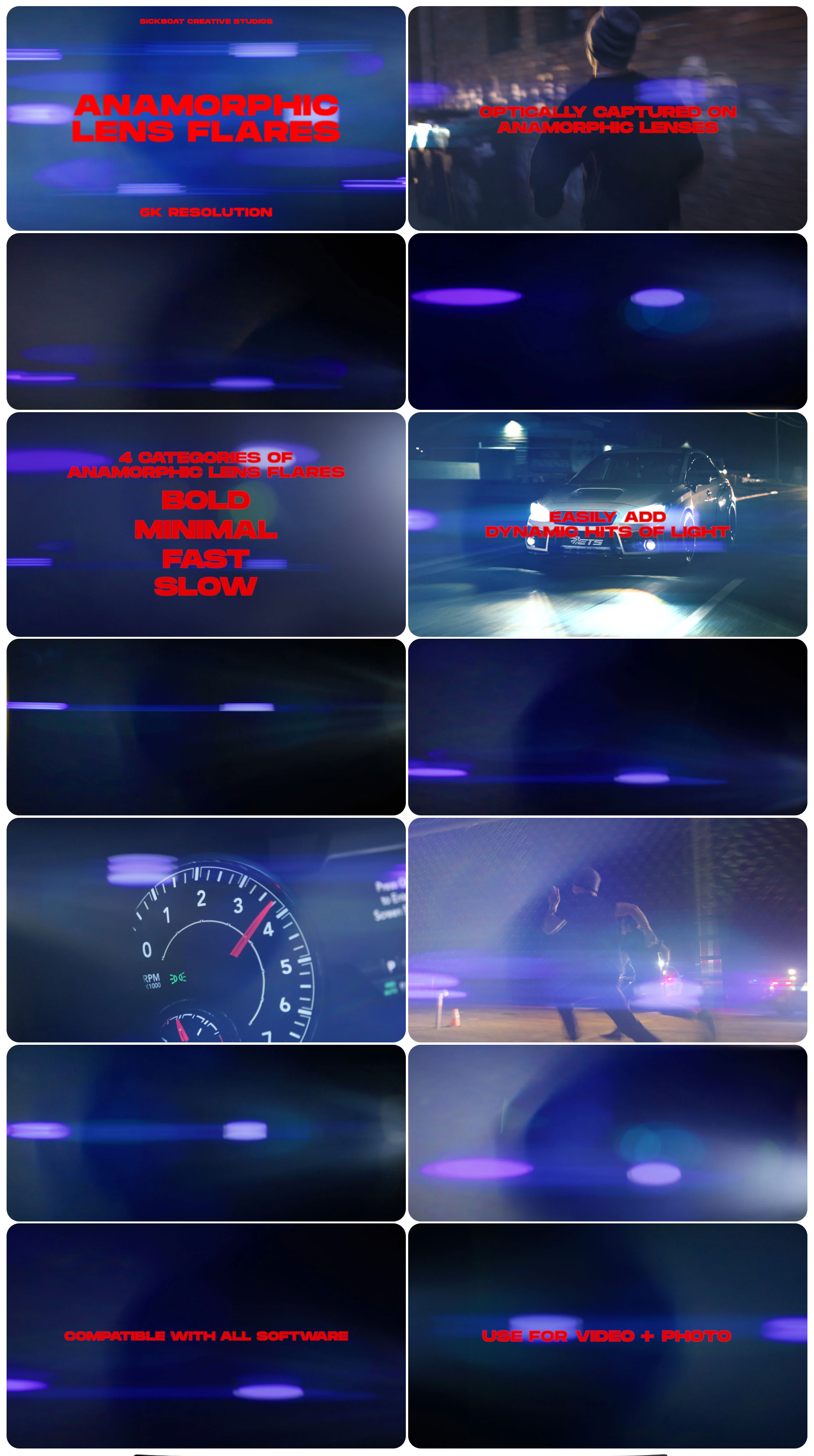 视频素材-镜头变形光晕漏光闪烁叠加6K视频素材 视频素材 第2张-CGtimo