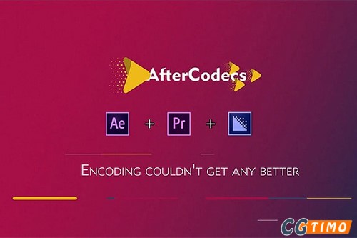 AE/PR/AME插件-特殊编码加速输出渲染工具 AfterCodecs v1.12.1 Win/Mac