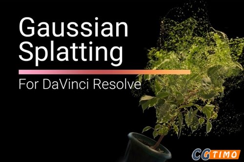 达芬奇插件-三维重建模型导入实时操作渲染插件 Gaussian Splatting for DaVinci Resolve v1.6.10 Win