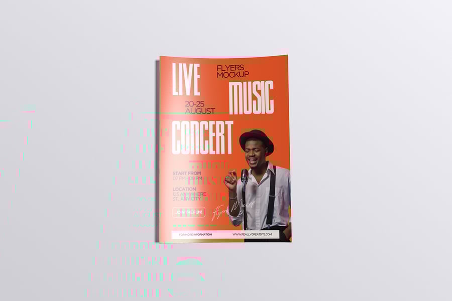 Mockups样机-传单模型 Mockups样机 第5张-CGtimo