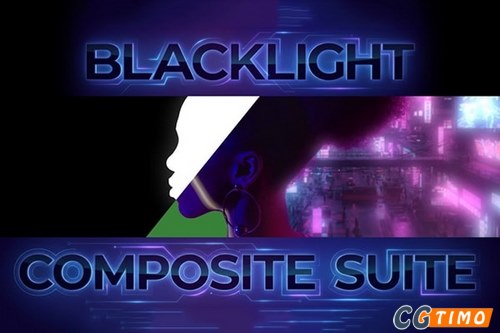 AE插件-抠图绿幕边缘柔化色彩匹配工具 Blacklight Composite Suite v1.0.0 汉化版 Win