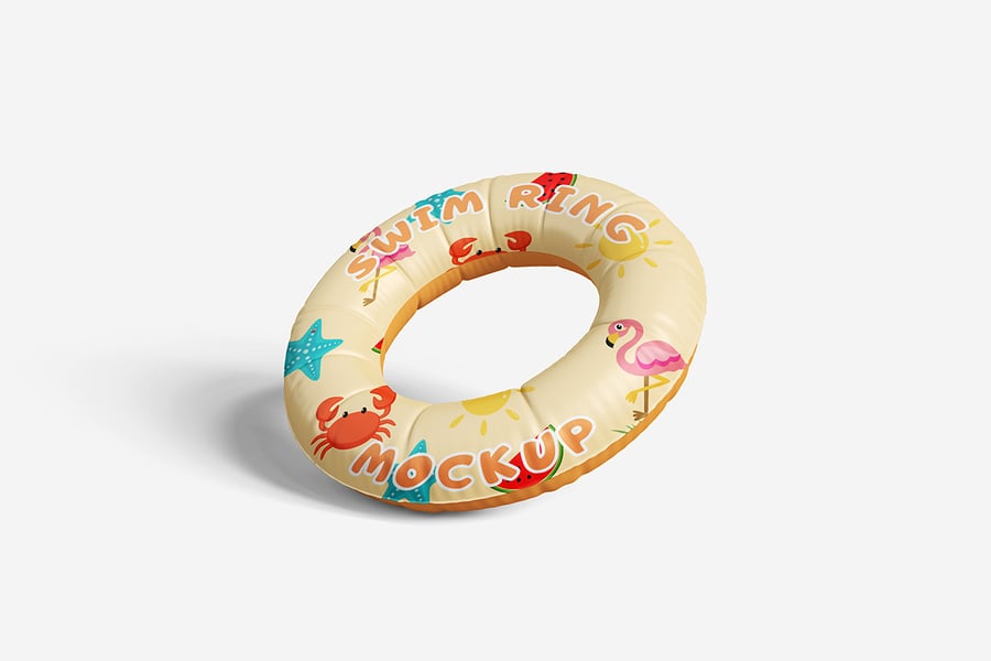 Mockups样机-游泳圈模型 Mockups样机 第5张-CGtimo
