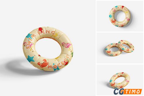 Mockups样机-游泳圈模型