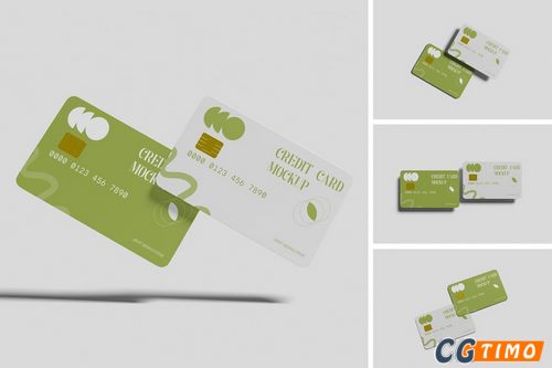 Mockups样机-信用卡模型 Mockups样机 第1张-CGtimo