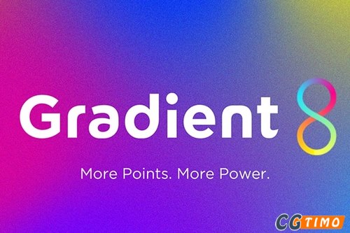 AE插件-8点控制颜色渐变特效插件 Gradient8 v1.4 汉化版 Win/Mac 附教程