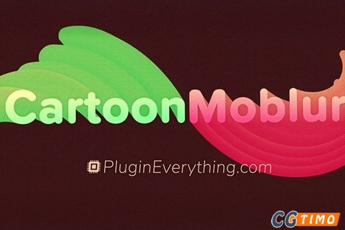 AE插件-卡通动态模糊拖尾特效插件 Cartoon Moblur v1.6.3 汉化版 Win&Mac 附教程 AE插件 第1张-CGtimo