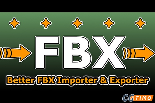 Blender插件-FBX模型导入导出插件 Better FBX Importer & Exporter V6.3.4