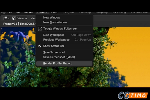 Blender插件-渲染性能分析工具 Render Profiler V0.9.4