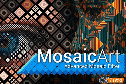AE插件-马赛克动态平铺特效插件 MosaicArt v1.1.3 汉化版 Win/Mac 附教程