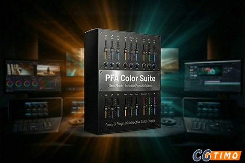 达芬奇插件-电影胶片色彩模拟全流程调色插件 PFA Color Suite v7.2.6 Win 汉化版 附教程