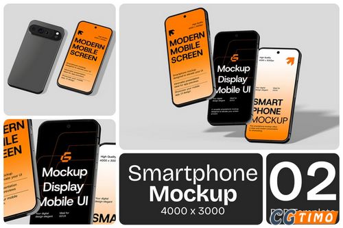 Mockups样机-智能手机模型